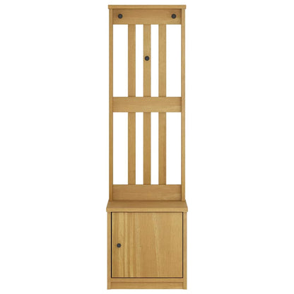 Kapstok Sandnes 45X40X159,5 Cm Massief Grenenhout