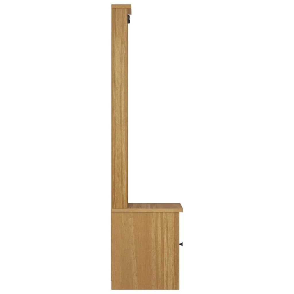 Kapstok Sandnes 45X40X159,5 Cm Massief Grenenhout