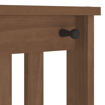 Kapstok Sandnes 45X40X159,5 Cm Massief Grenenhout