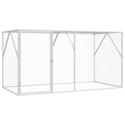 Vogelkooi Antraciet 208 X 102 X 108 Cm Gegevens Staal
