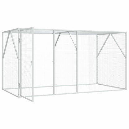 Vogelkooi Antraciet 208 X 102 X 108 Cm Gegevens Staal