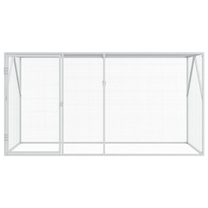 Vogelkooi Antraciet 208 X 102 X 108 Cm Gegevens Staal