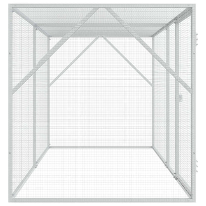 Vogelkooi Antraciet 208 X 102 X 108 Cm Gegevens Staal
