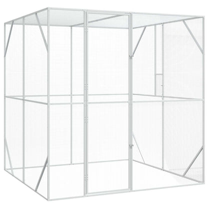 Vogelkooi Antraciet 208 X 102 X 108 Cm Gegevens Staal