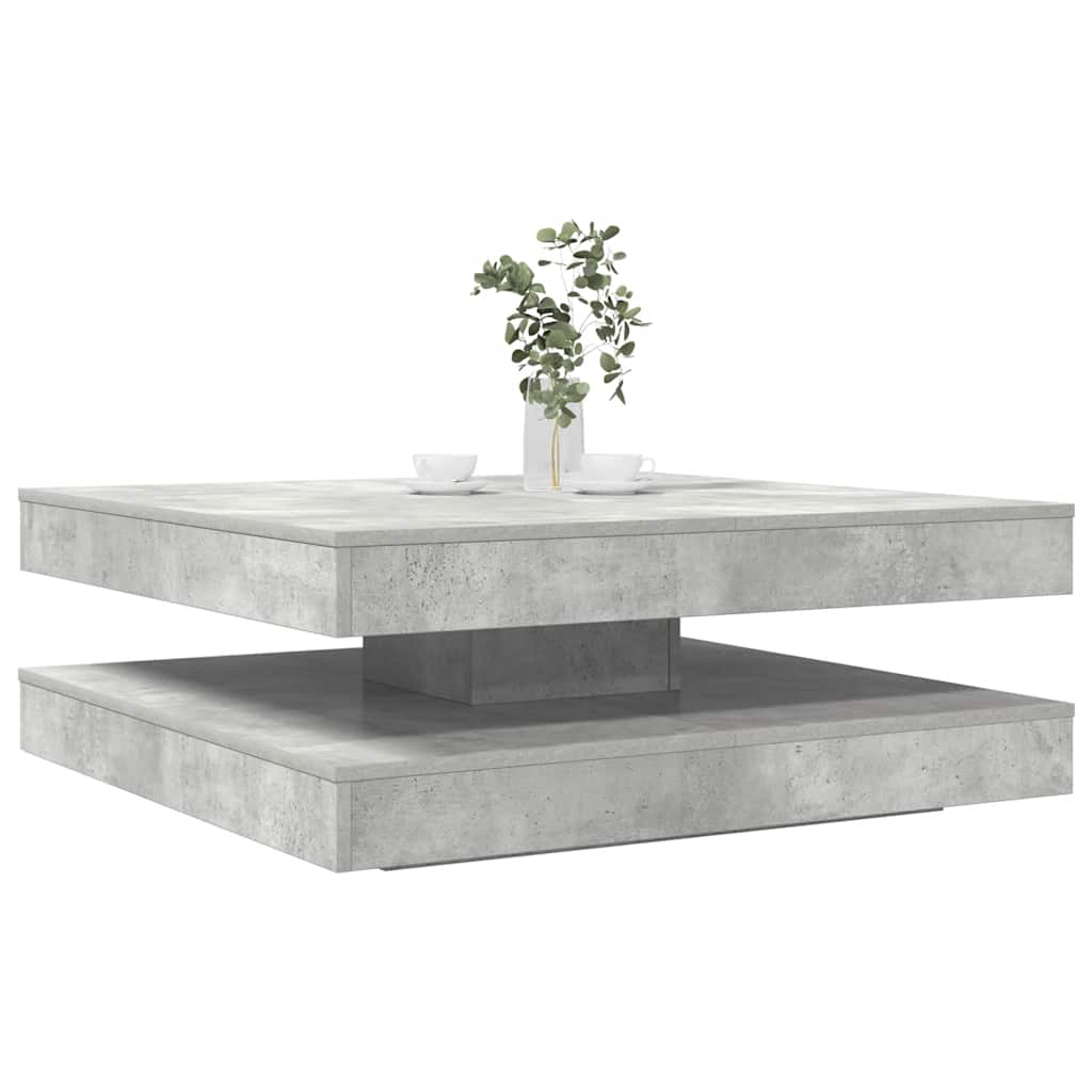Salontafel 360 Graden Draaibaar 70X70X34,5 Cm Kleurig