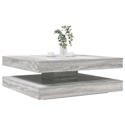Salontafel 360 Graden Draaibaar 70X70X34,5 Cm Kleurig