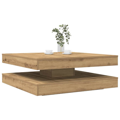 Salontafel 360 Graden Draaibaar 70X70X34,5 Cm Kleurig