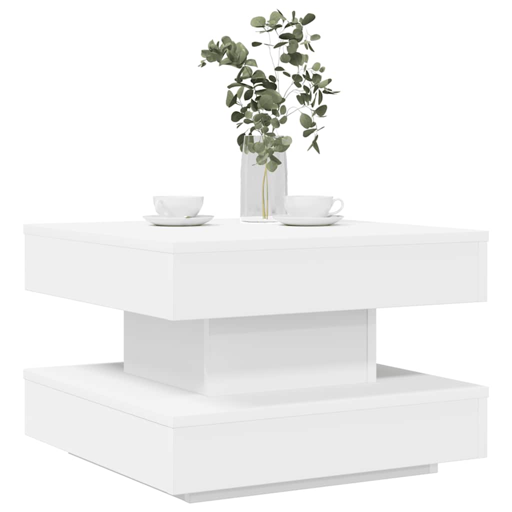 Salontafel 360 Graden Draaibaar 70X70X34,5 Cm Kleurig