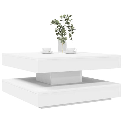 Salontafel 360 Graden Draaibaar 70X70X34,5 Cm Kleurig