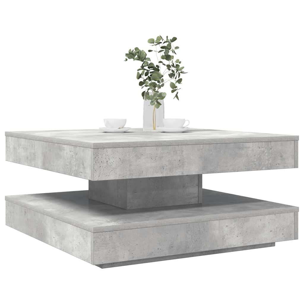 Salontafel 360 Graden Draaibaar 70X70X34,5 Cm Kleurig