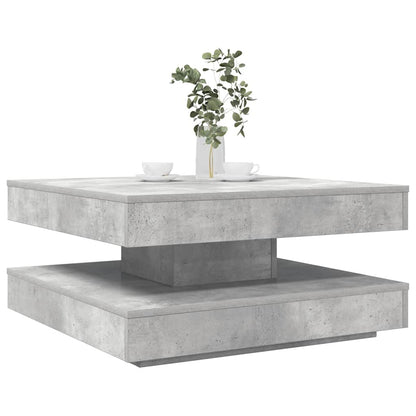 Salontafel 360 Graden Draaibaar 70X70X34,5 Cm Kleurig