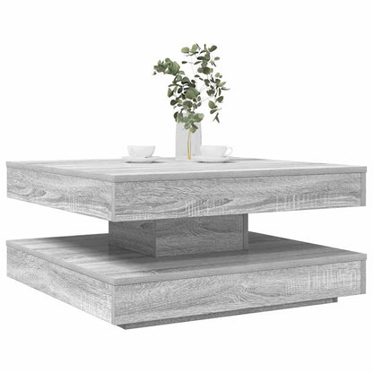 Salontafel 360 Graden Draaibaar 70X70X34,5 Cm Kleurig