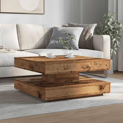 Salontafel 360 Graden Draaibaar 70X70X34,5 Cm Kleurig