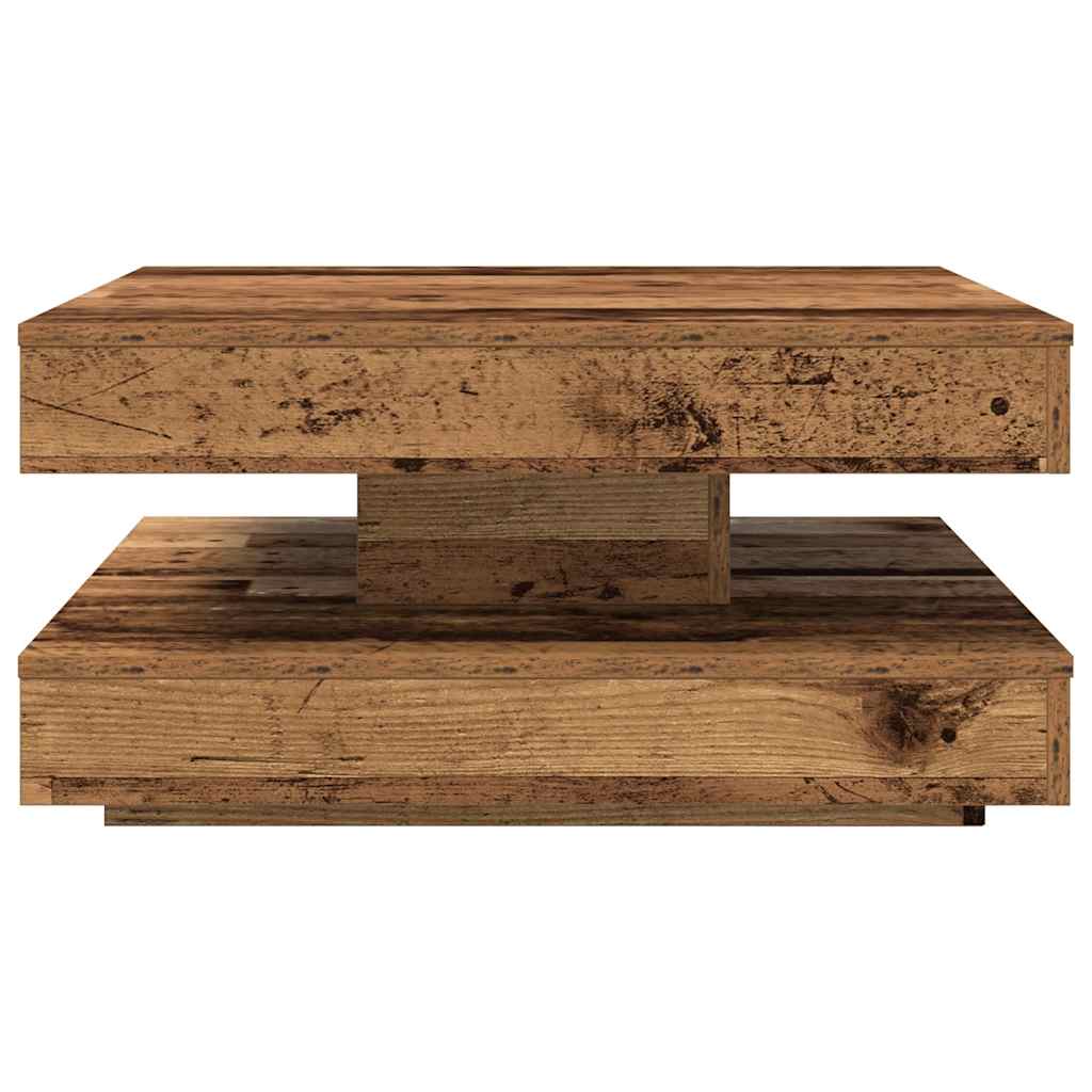 Salontafel 360 Graden Draaibaar 70X70X34,5 Cm Kleurig