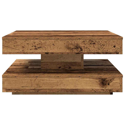 Salontafel 360 Graden Draaibaar 70X70X34,5 Cm Kleurig