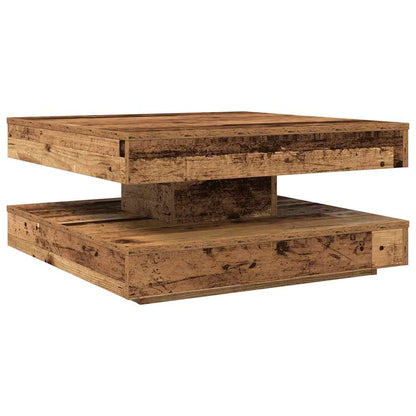 Salontafel 360 Graden Draaibaar 70X70X34,5 Cm Kleurig