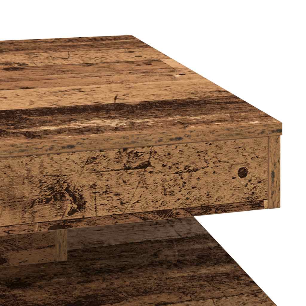Salontafel 360 Graden Draaibaar 70X70X34,5 Cm Kleurig