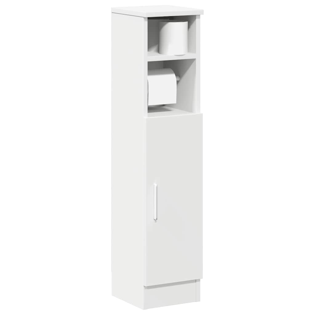 Badkamerkast Met Rolhouder 20,5X22X90 Cm Kleurig