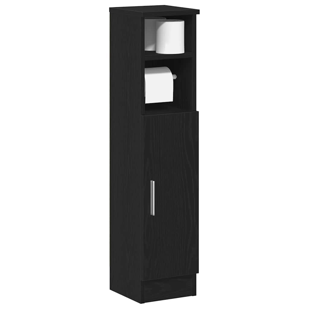 Badkamerkast Met Rolhouder 20,5X22X90 Cm Kleurig