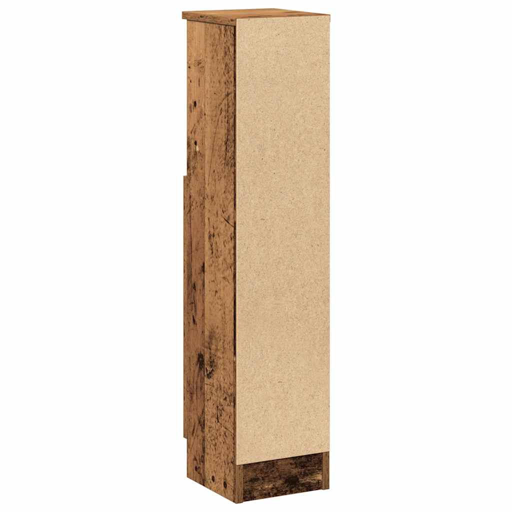 Badkamerkast Met Rolhouder 20,5X22X90 Cm Kleurig