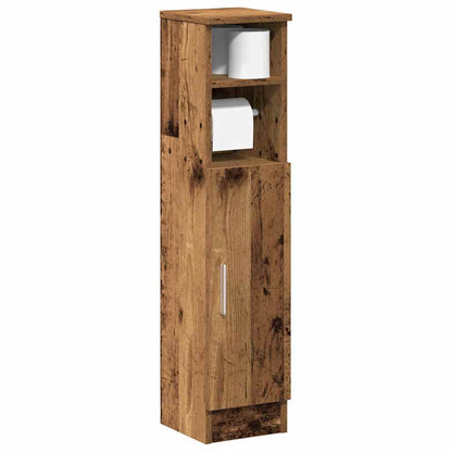 Badkamerkast Met Rolhouder 20,5X22X90 Cm Kleurig