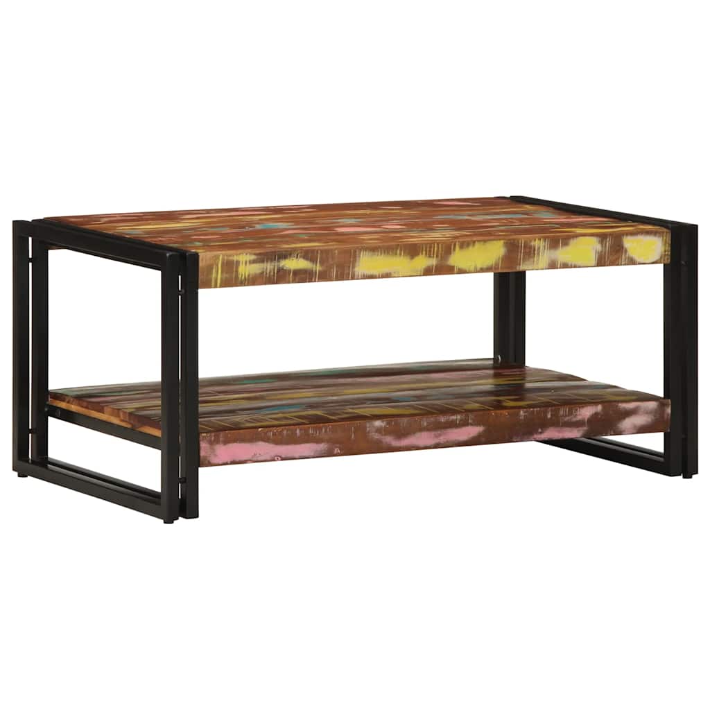 Salontafel 50X50X38 Cm Meerkleurig Multikleur