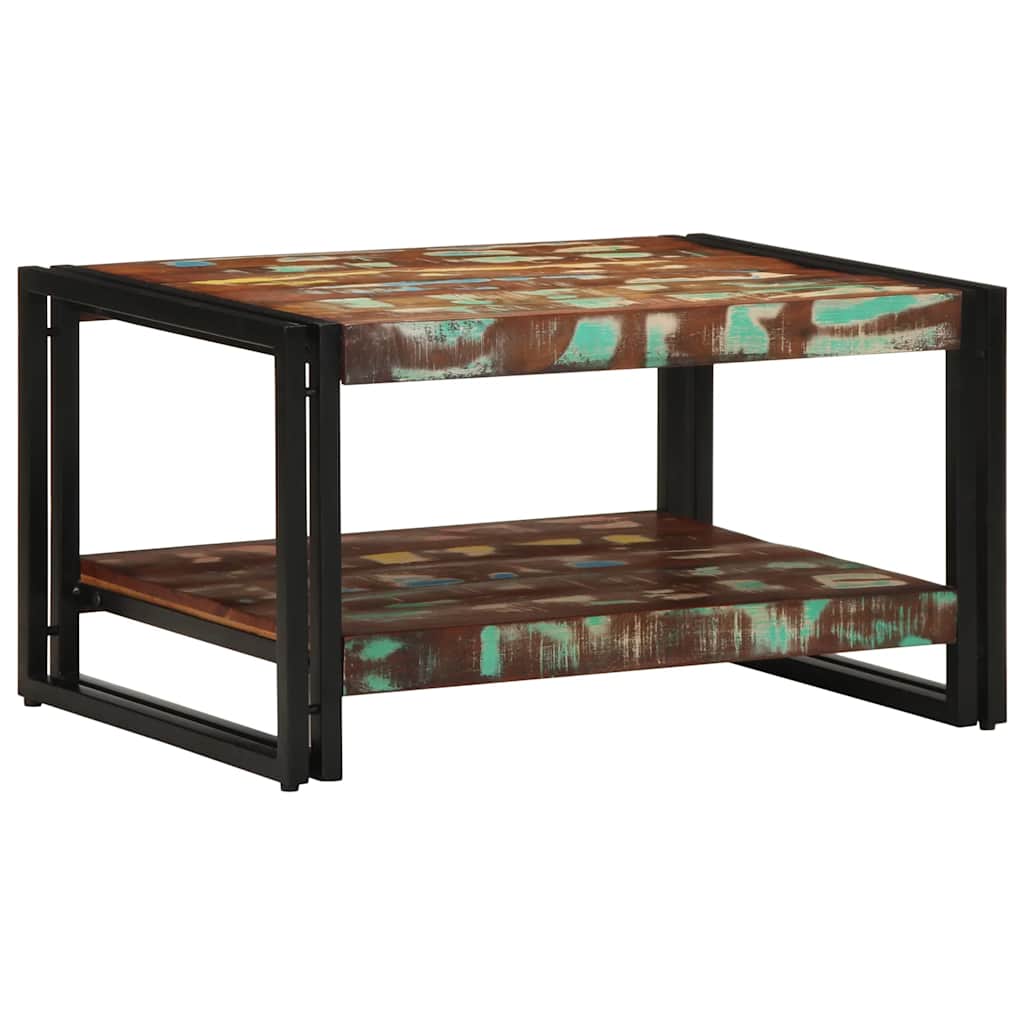 Salontafel 50X50X38 Cm Meerkleurig Multikleur