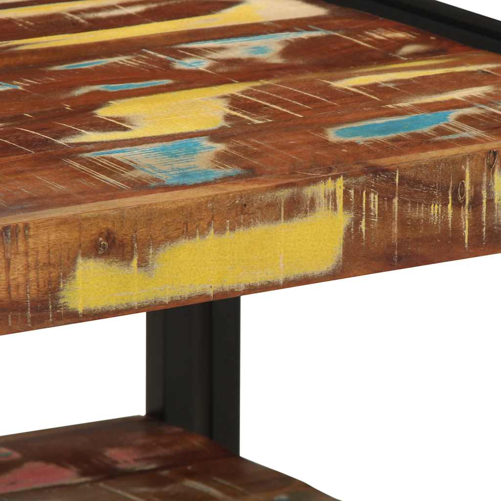 Salontafel 50X50X38 Cm Meerkleurig Multikleur