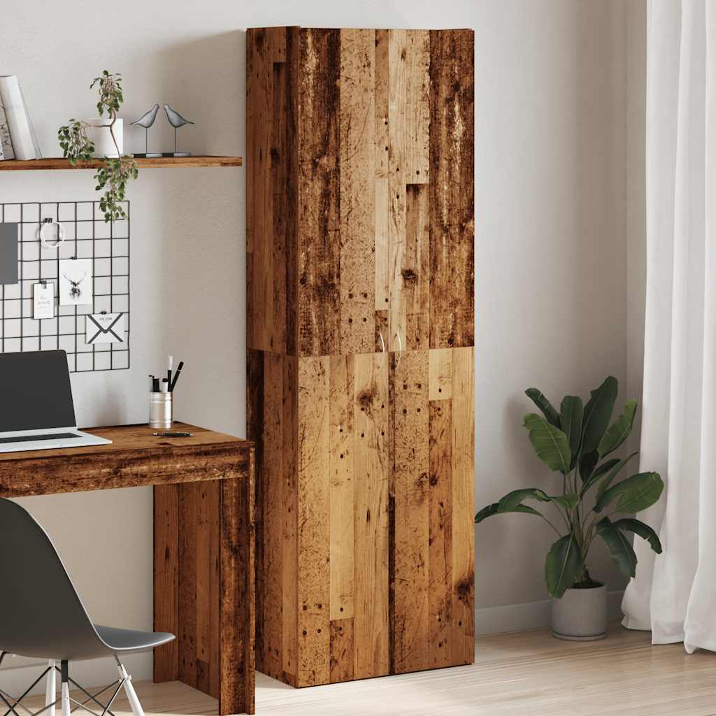 Kantoorkast Bewerkt Hout