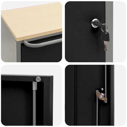 Werkbank Met Plank Met Wiel En Grijs 75 X 45 X 85 Cm