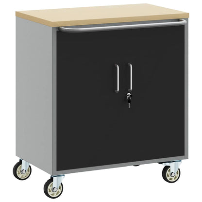Werkbank Met Plank Met Wiel En Grijs 75 X 45 X 85 Cm