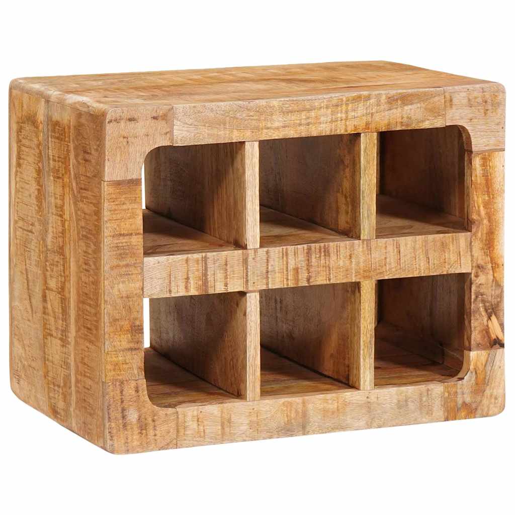Wijnrek Bruin 44 X 30 X 35 Cm Massief Gerecycleerd Hout