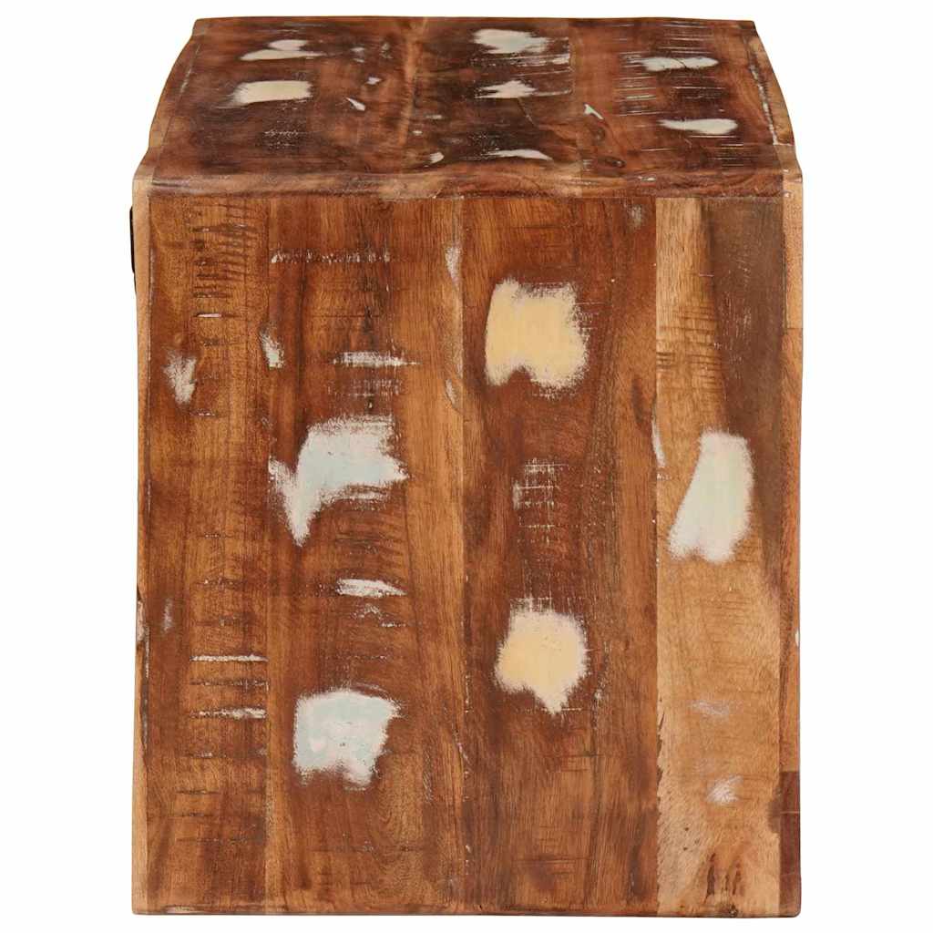 Wijnrek Bruin 44 X 30 X 35 Cm Massief Gerecycleerd Hout