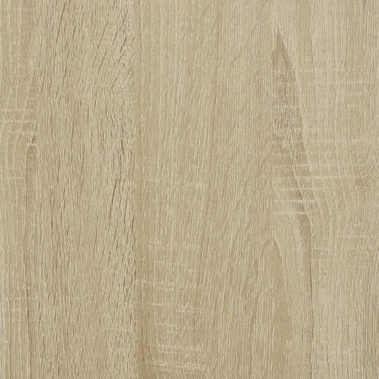 5-Delige Badkamermeubelset Bewerkt Hout Kleurig Sonoma Eiken