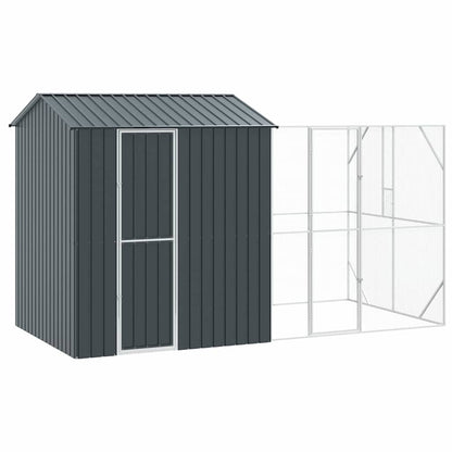 Vogelkooi Antraciet 418 X 210 X 247 Cm Gegevens Staal