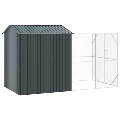 Vogelkooi Antraciet 418 X 210 X 247 Cm Gegevens Staal