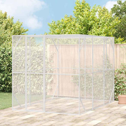 Vogelkooi Antraciet 208 X 102 X 108 Cm Gegevens Staal