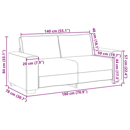 Loveseat Kunstleer