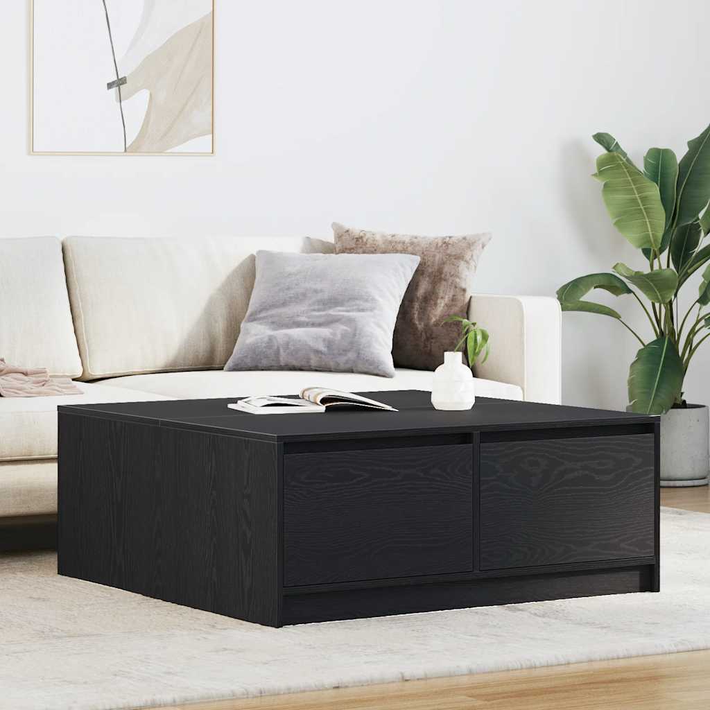 Salontafel Met Lades 70,5X70X40 Cm Kleurig