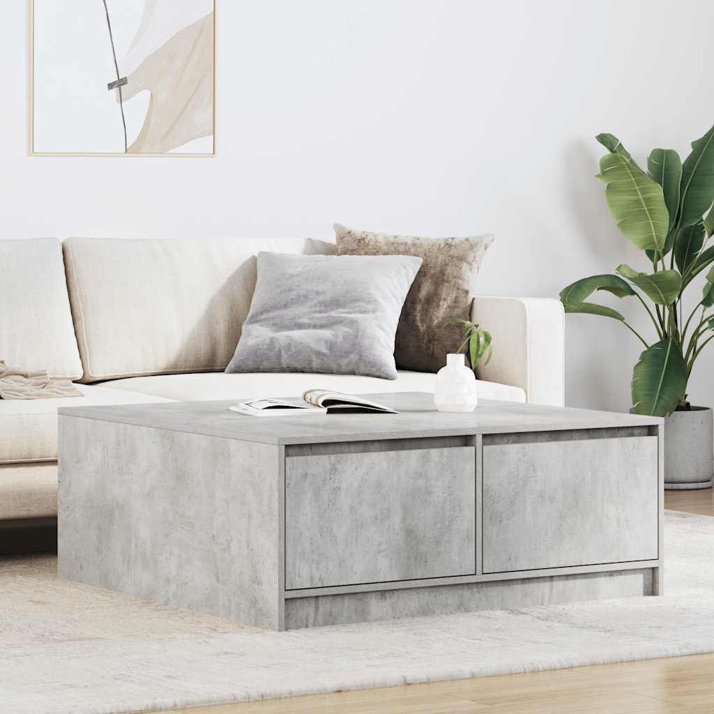 Salontafel Met Lades 70,5X70X40 Cm Kleurig