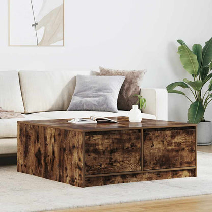 Salontafel Met Lades 70,5X70X40 Cm Kleurig