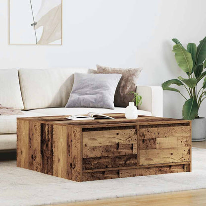 Salontafel Met Lades 70,5X70X40 Cm Kleurig