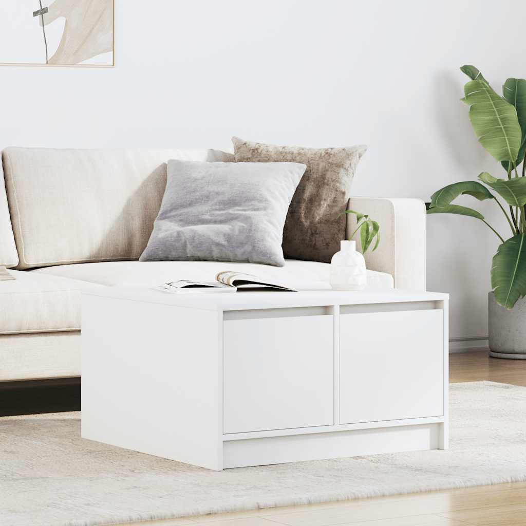 Salontafel Met Lades 70,5X70X40 Cm Kleurig