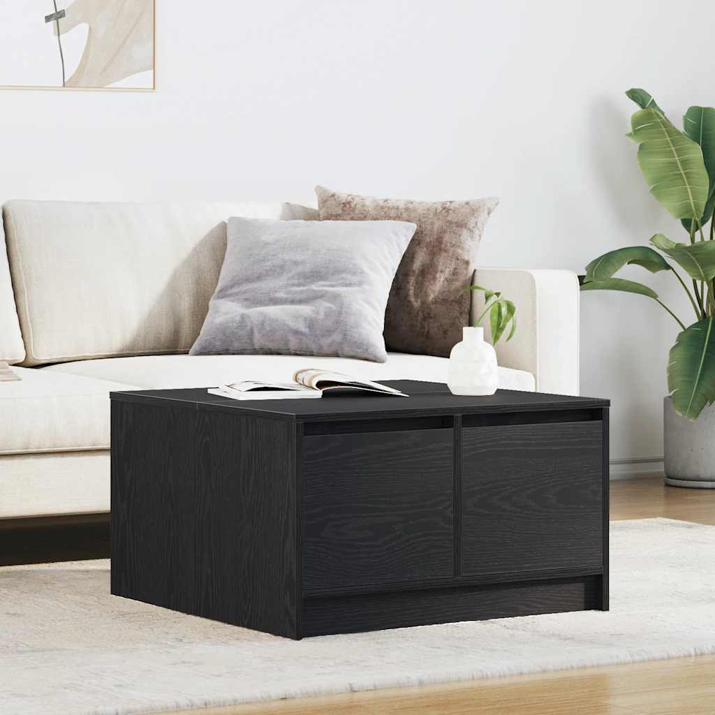 Salontafel Met Lades 70,5X70X40 Cm Kleurig