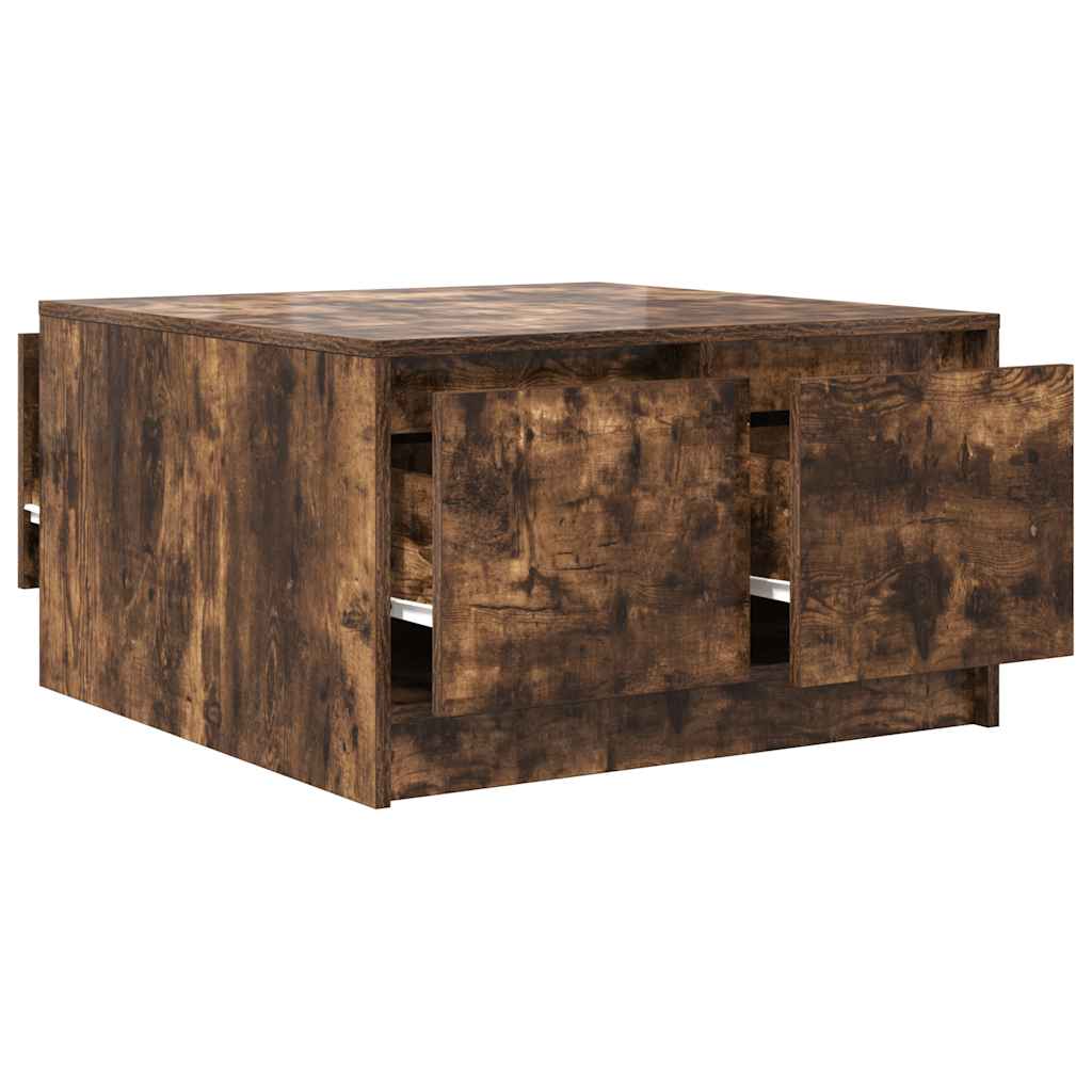 Salontafel Met Lades 70,5X70X40 Cm Kleurig