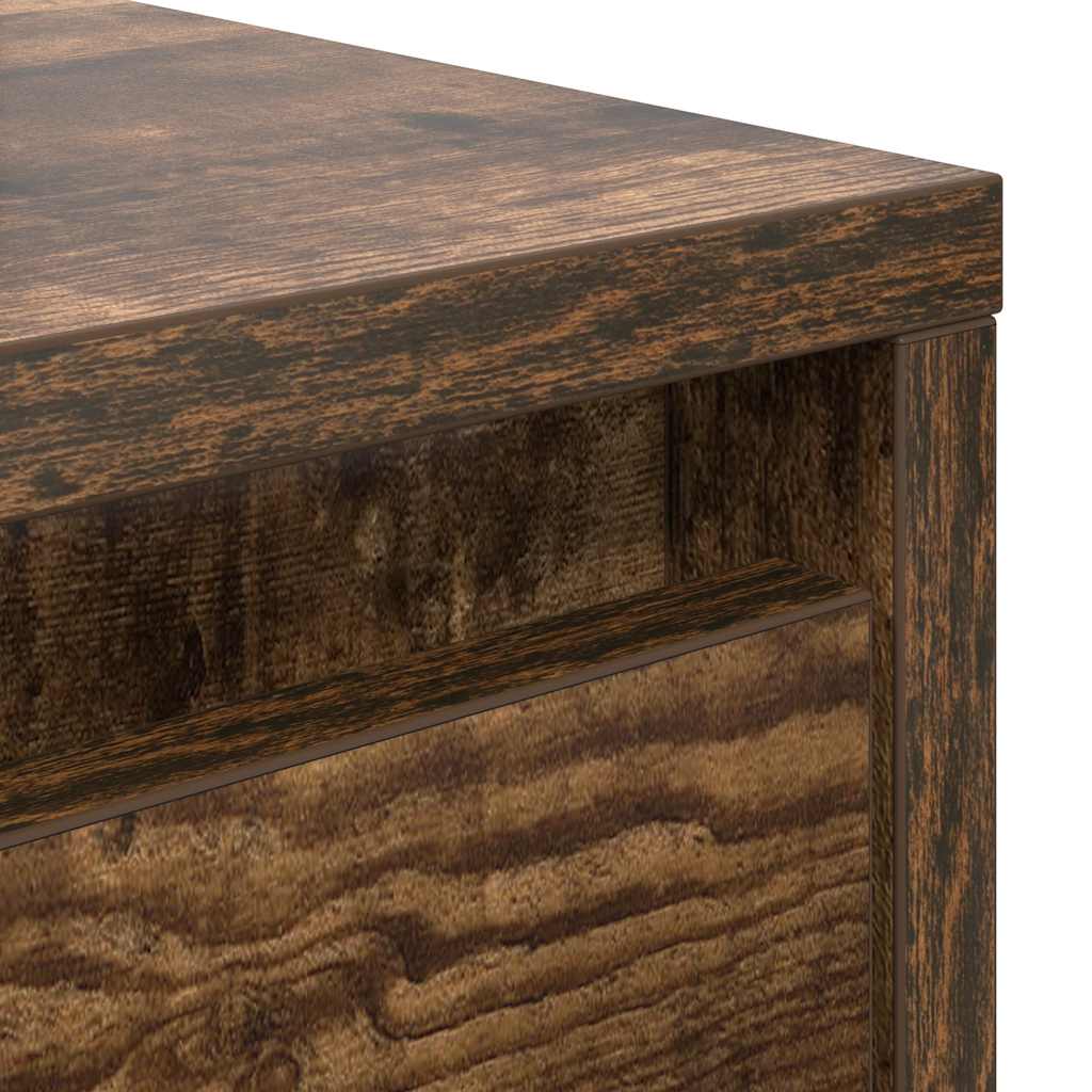 Salontafel Met Lades 70,5X70X40 Cm Kleurig