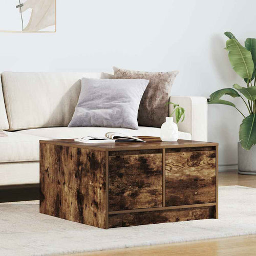 Salontafel Met Lades 70,5X70X40 Cm Kleurig