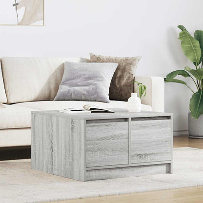 Salontafel Met Lades 70,5X70X40 Cm Kleurig