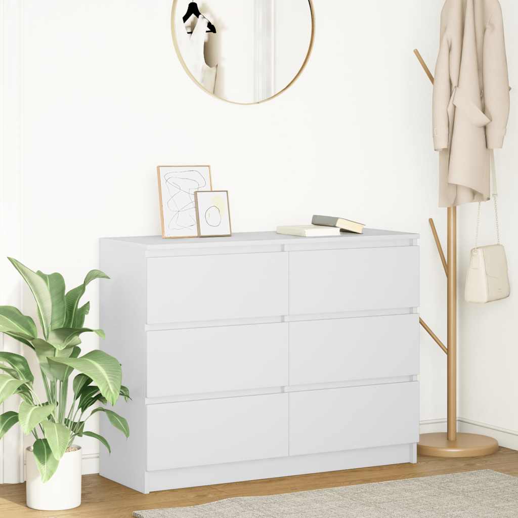 Dressoir 100X35X76 Cm Spaanplaat Ambachtelijk Eikenkleurig