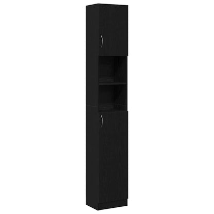 Badkamerkast 32X25,5X190 Cm Spaanplaat Kleurig